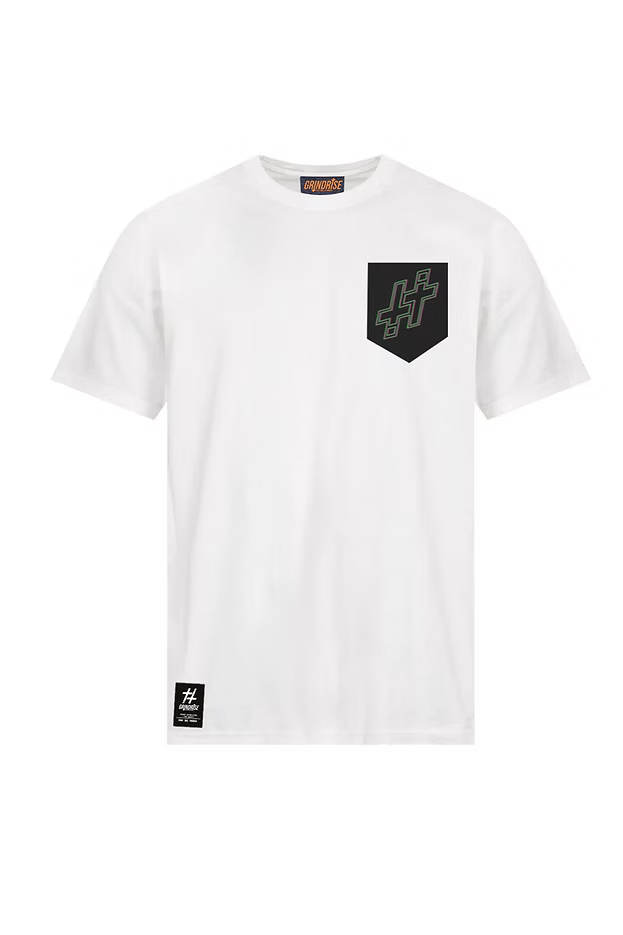 Basic Pocket White/Green/Orange