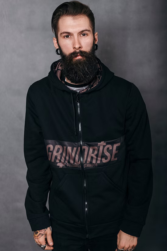 Priest Zip-up Hoodie XXL
