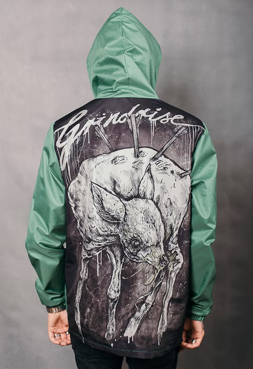 B. Is Dead Crazy Green Jacket winter/windbreaker
