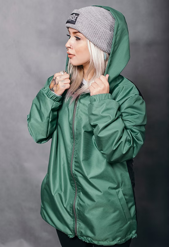 B. Is Dead Crazy Green Jacket winter/windbreaker