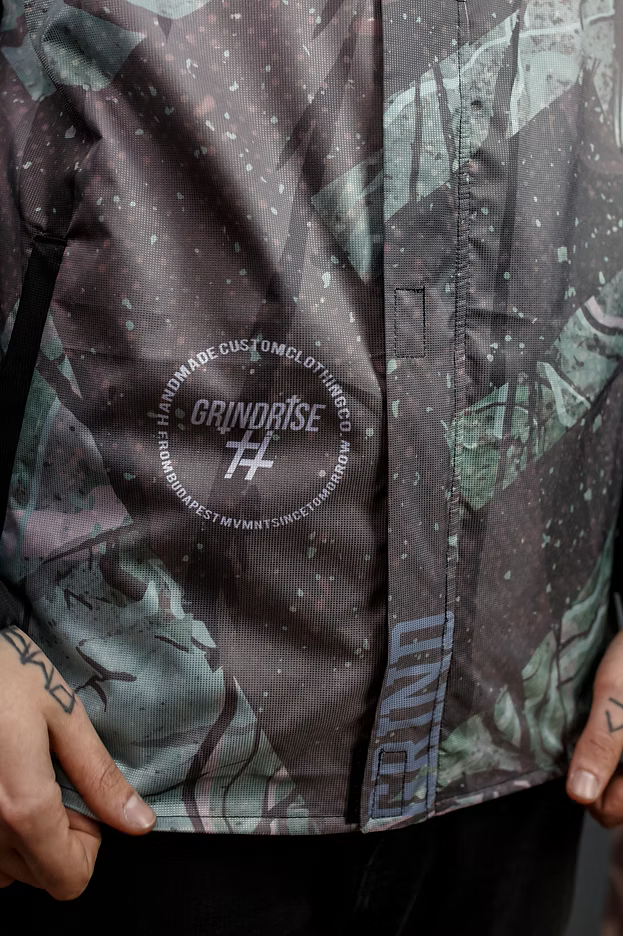 Camo Windbreaker