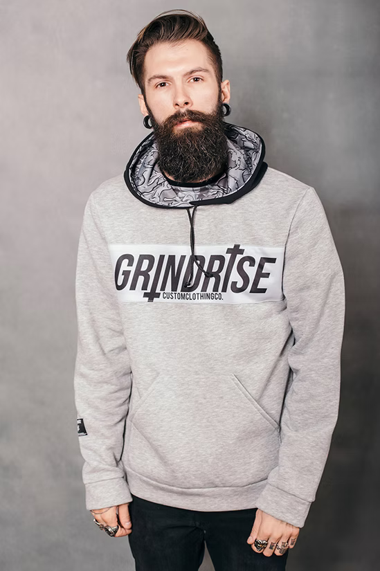 ICECREAM Grey Hoodie