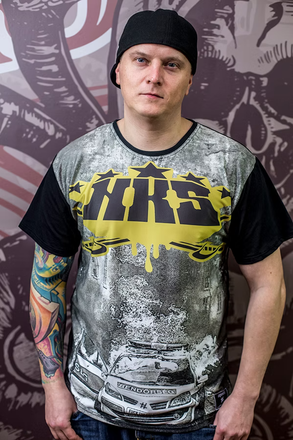 NKS x Grindrise Molotov Fullprint Tee