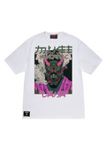 Mikee Mykanic TAKA White Tee PNK/VIOL