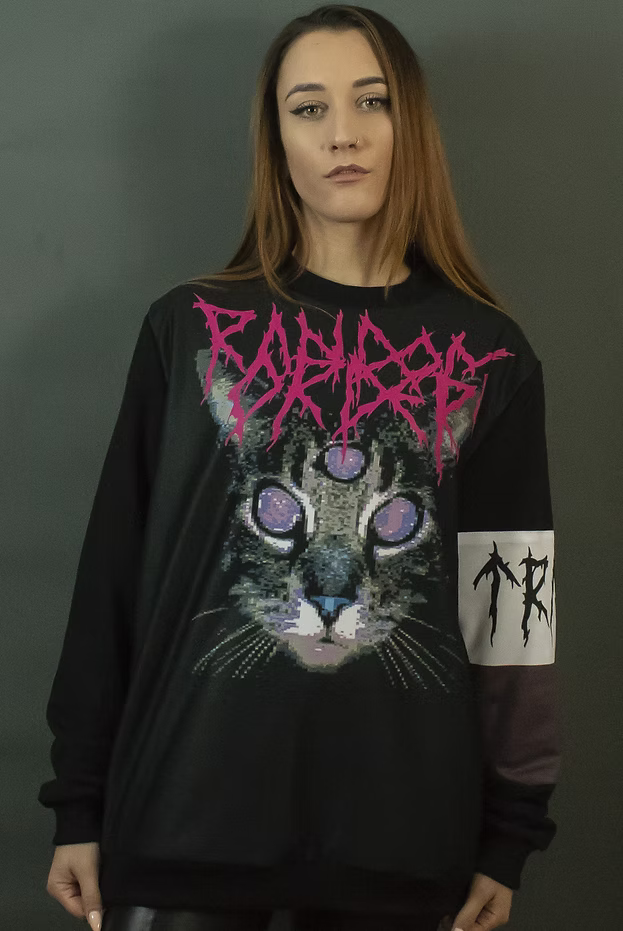 Random Order PiXelKat Crewneck