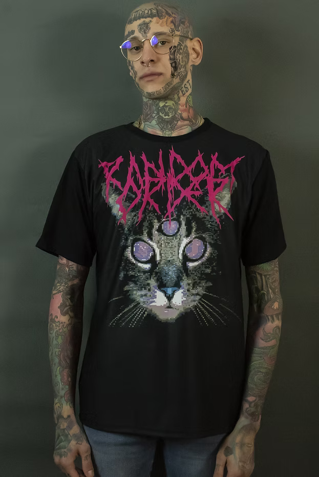 Random Order PiXelKat Tee