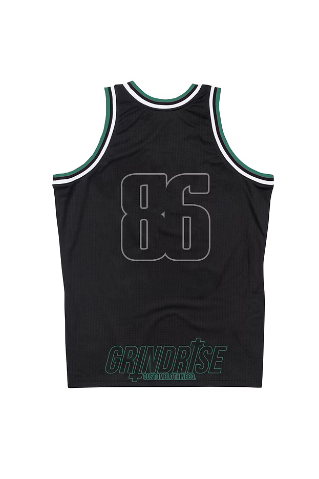 Hooded Death Violet/Green Jersey