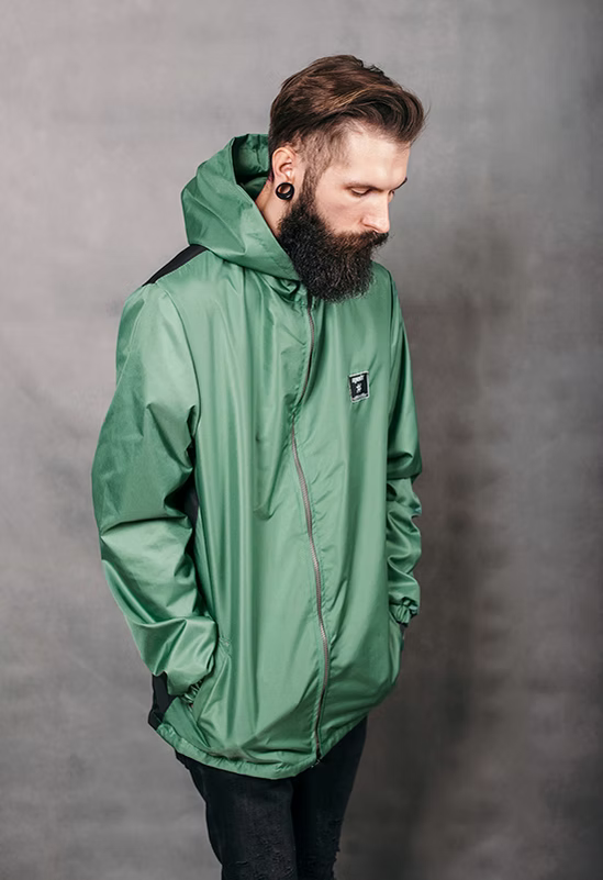 B. Is Dead Crazy Green Jacket winter/windbreaker