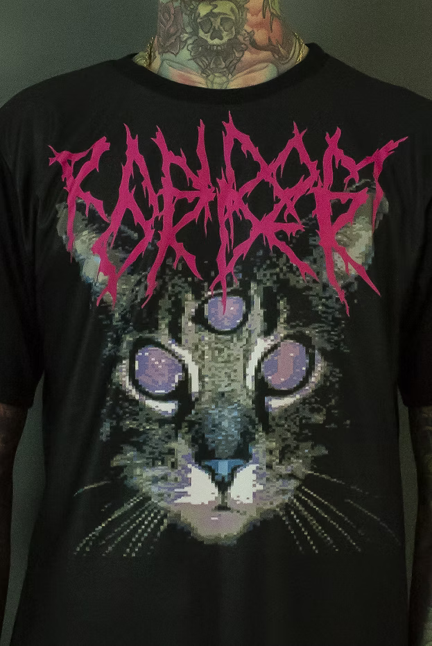 Random Order PiXelKat Tee