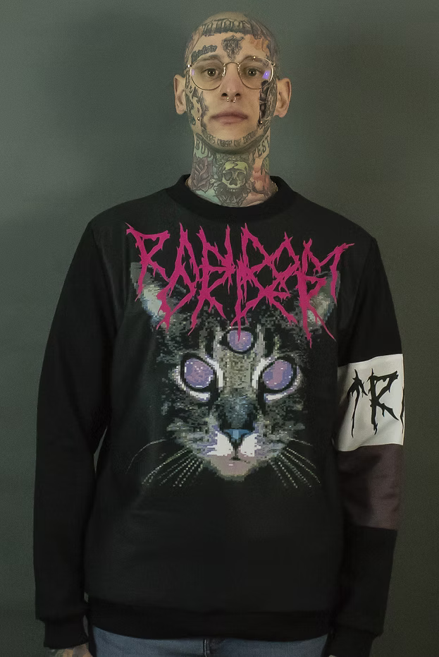 Random Order PiXelKat Crewneck