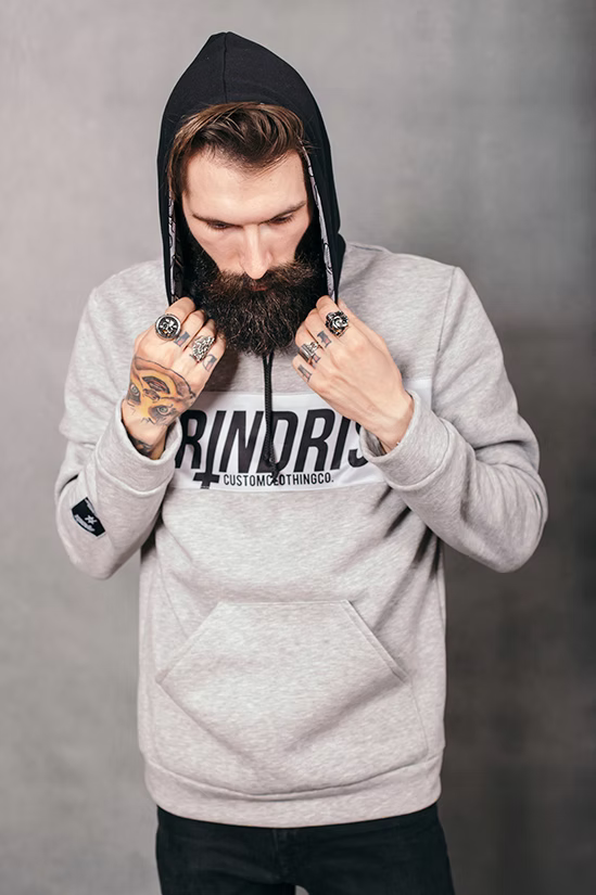 ICECREAM Grey Hoodie
