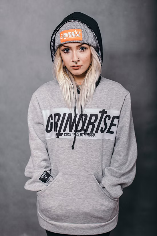 ICECREAM Grey Hoodie