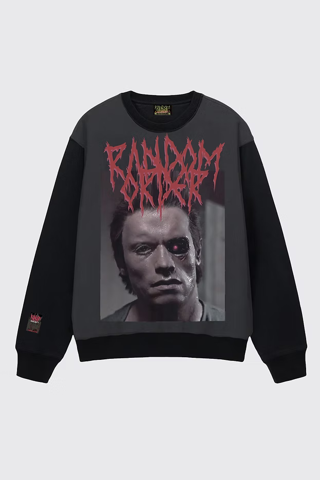 Random Order Rubber Skin Crewneck