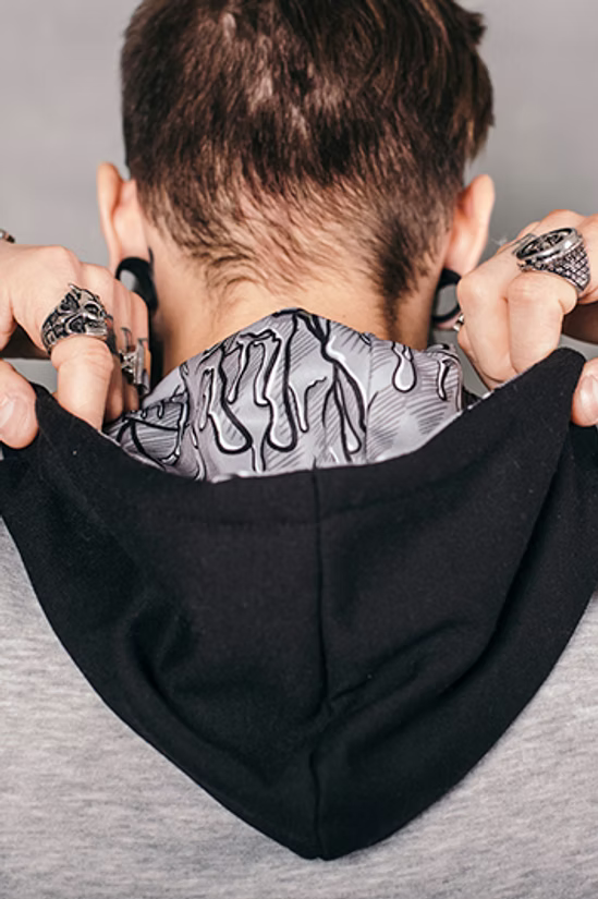 ICECREAM Grey Hoodie