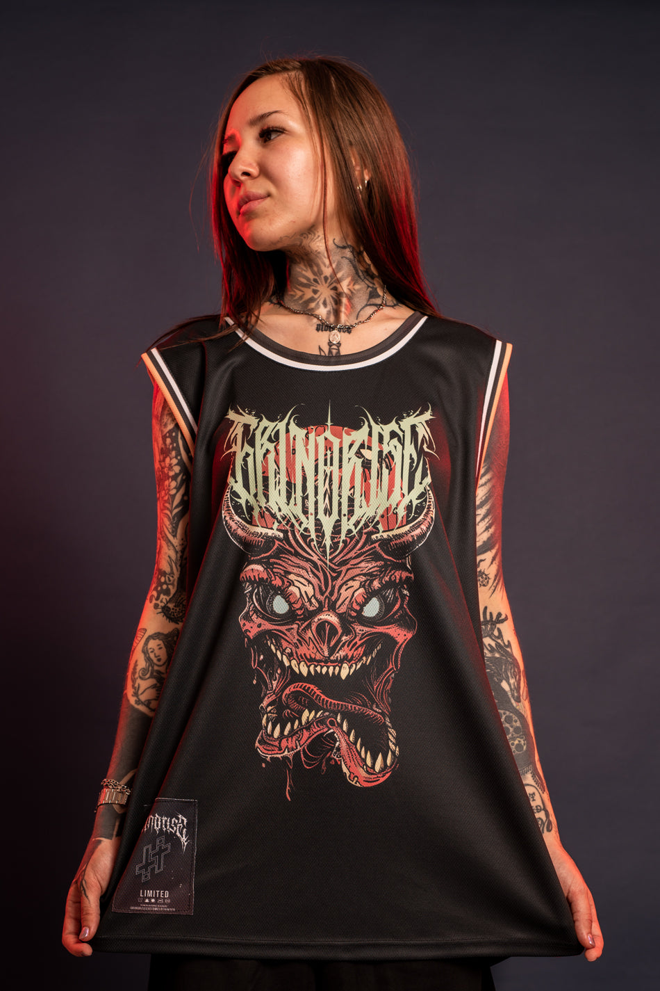 Santa Cruz Jersey Black/Poisongreen