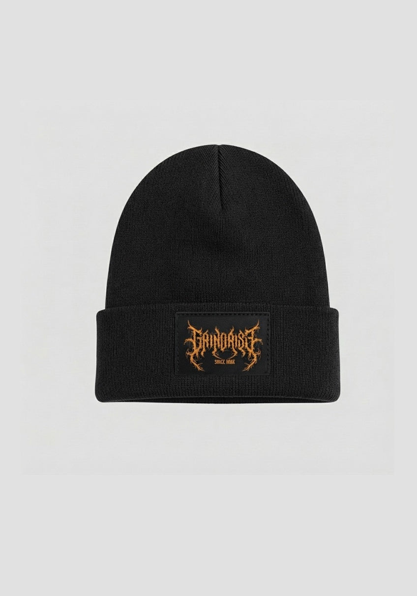 Deathmetal Logo Beanie black/green/mustard/heathergray/burgundy