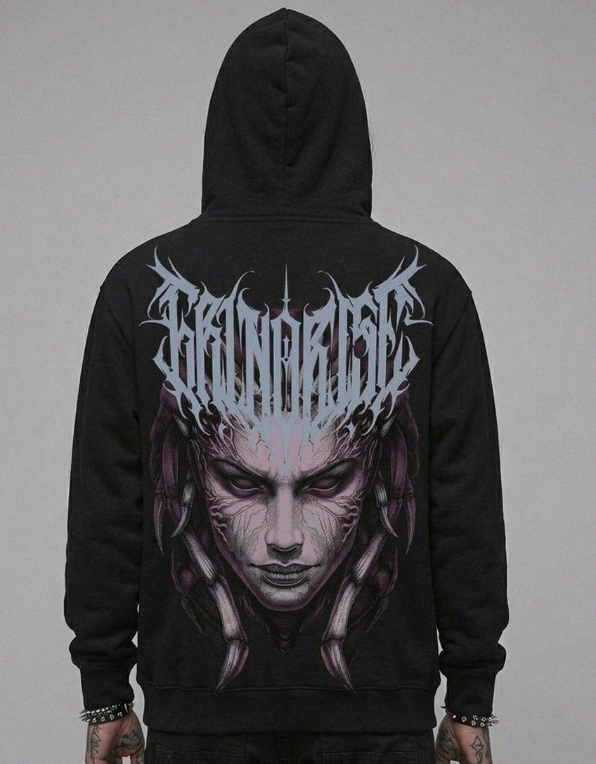 Queen Of Blades Zipup Hoodie