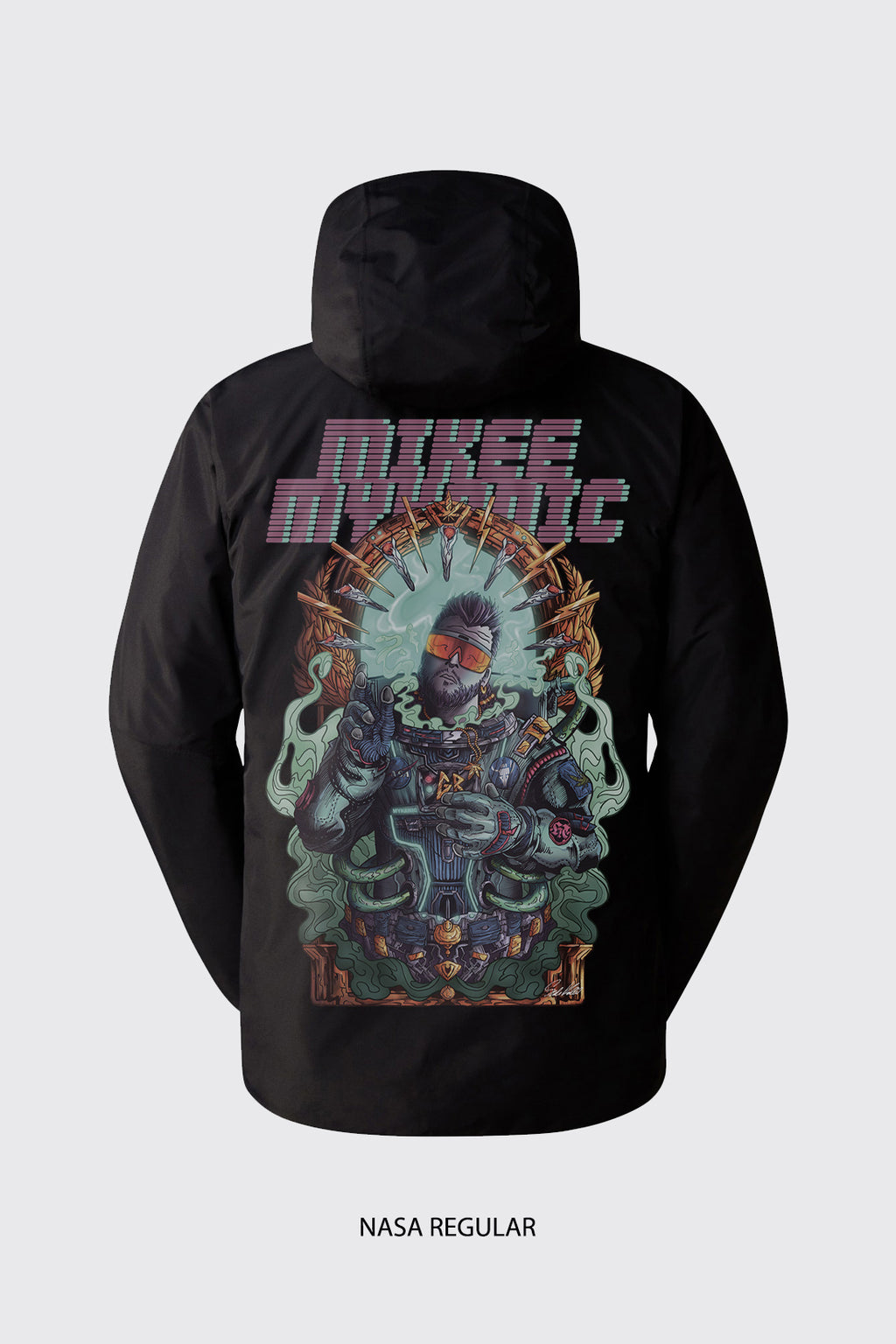 Mikee Mykanic LIMITED Winter Jacket N.A.S.A. MEDIUM LAST ITEM