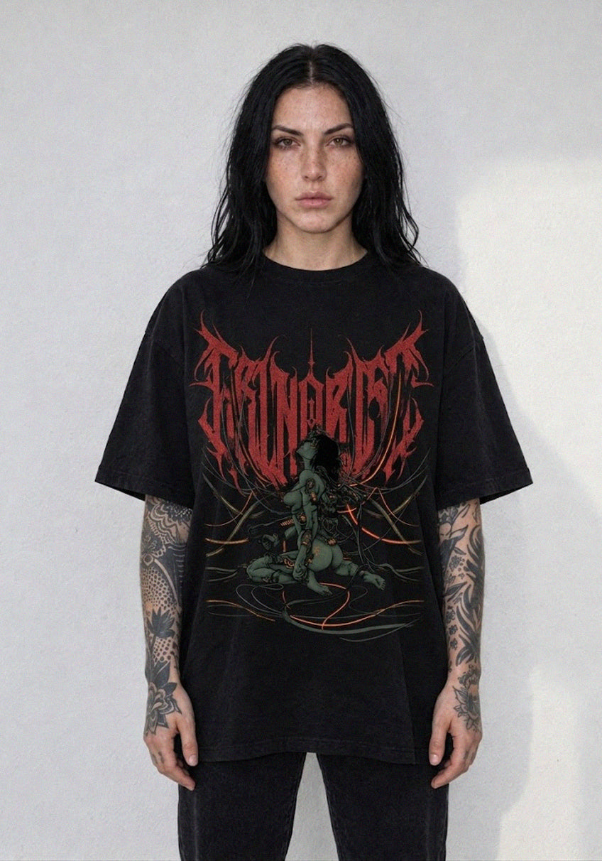 Motoko Red Tee
