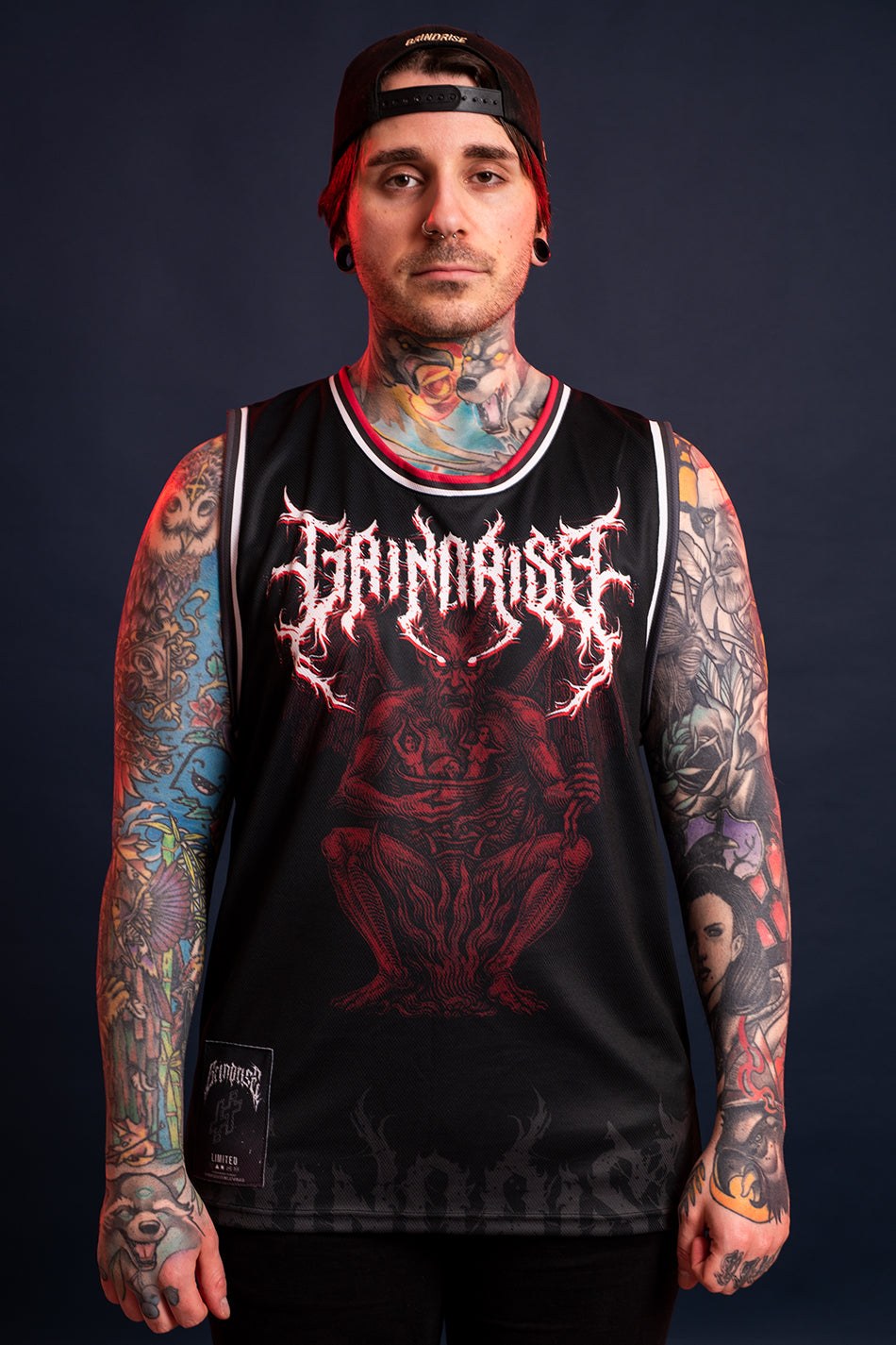 Hell Boss Tanktop Jersey Front/Back