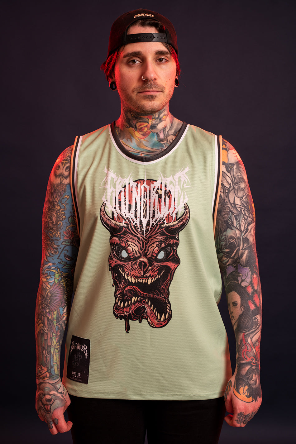 Santa Cruz Jersey Black/Poisongreen